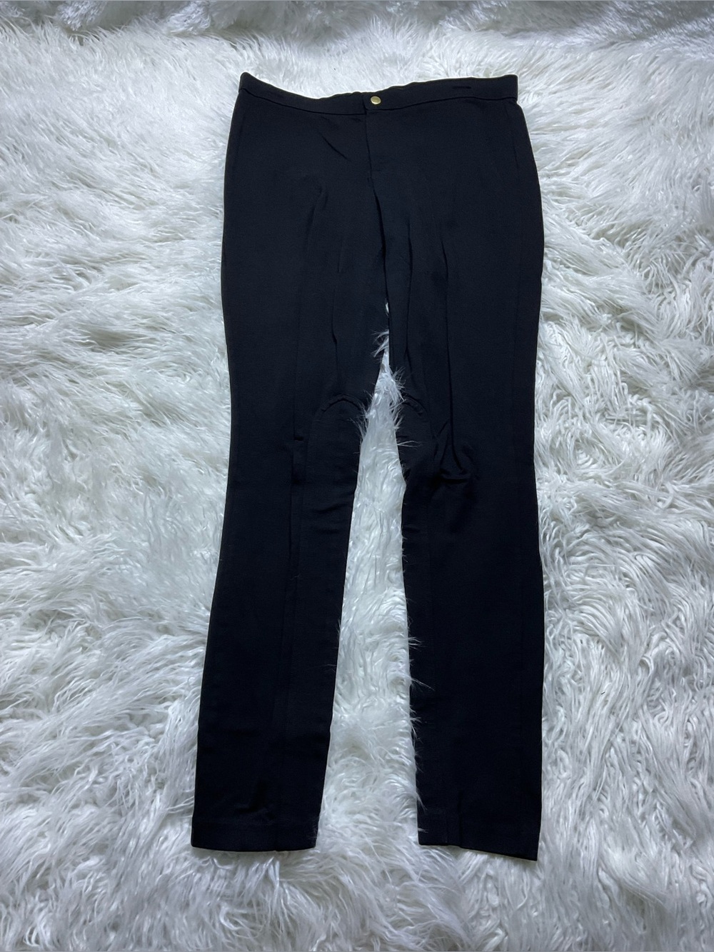 J.Crew Black Ponte Pixie Jodhpur Stretch Dress Pants Legging